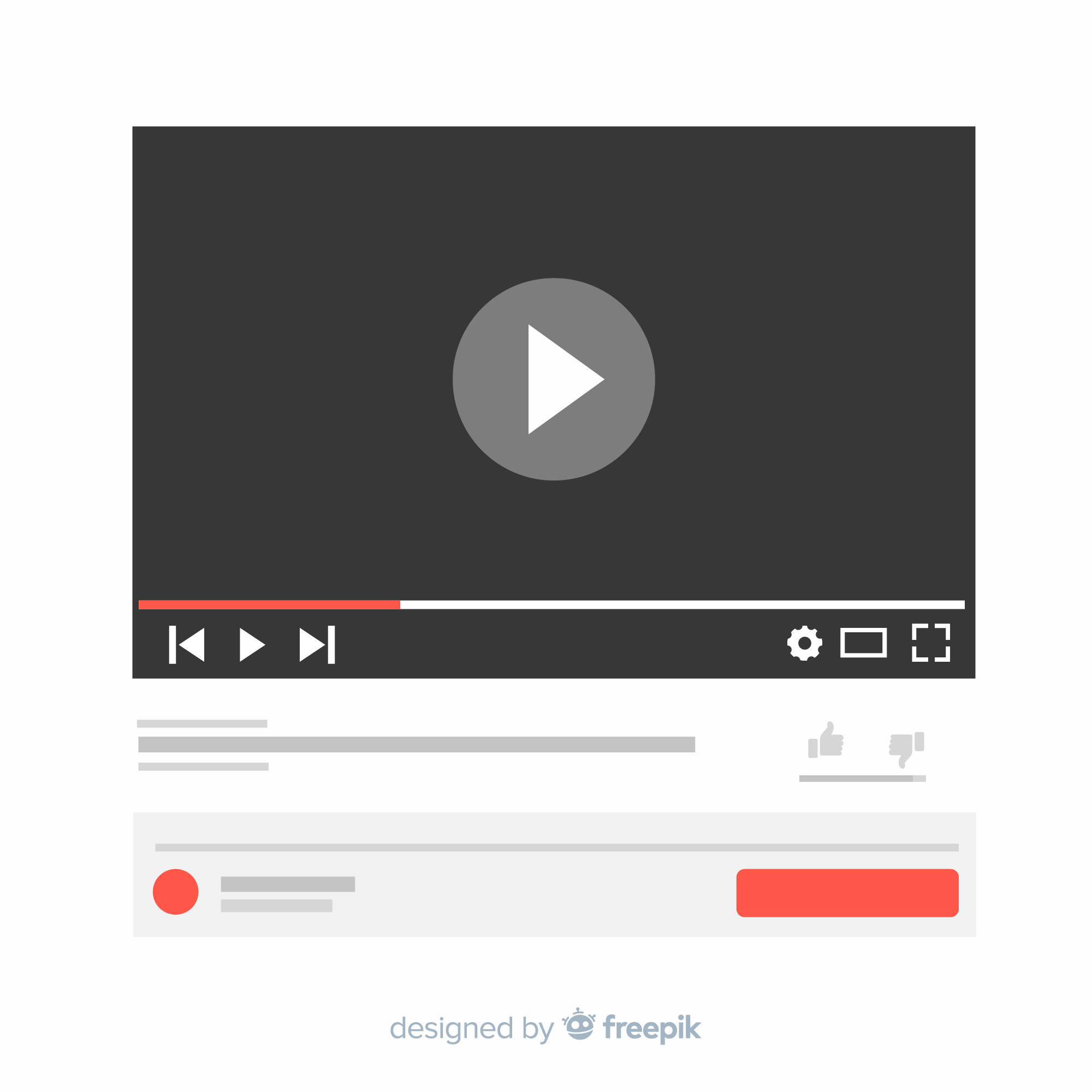 List of course names and thumbnails